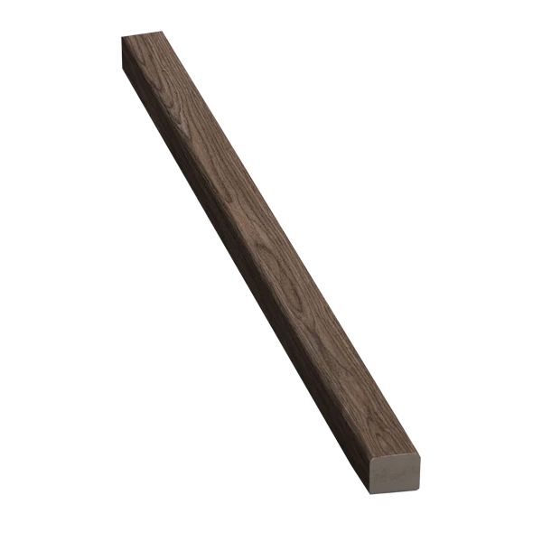 Akupanel Dark Walnut 27mm x 21mm Universal Finish Trim 2.4m