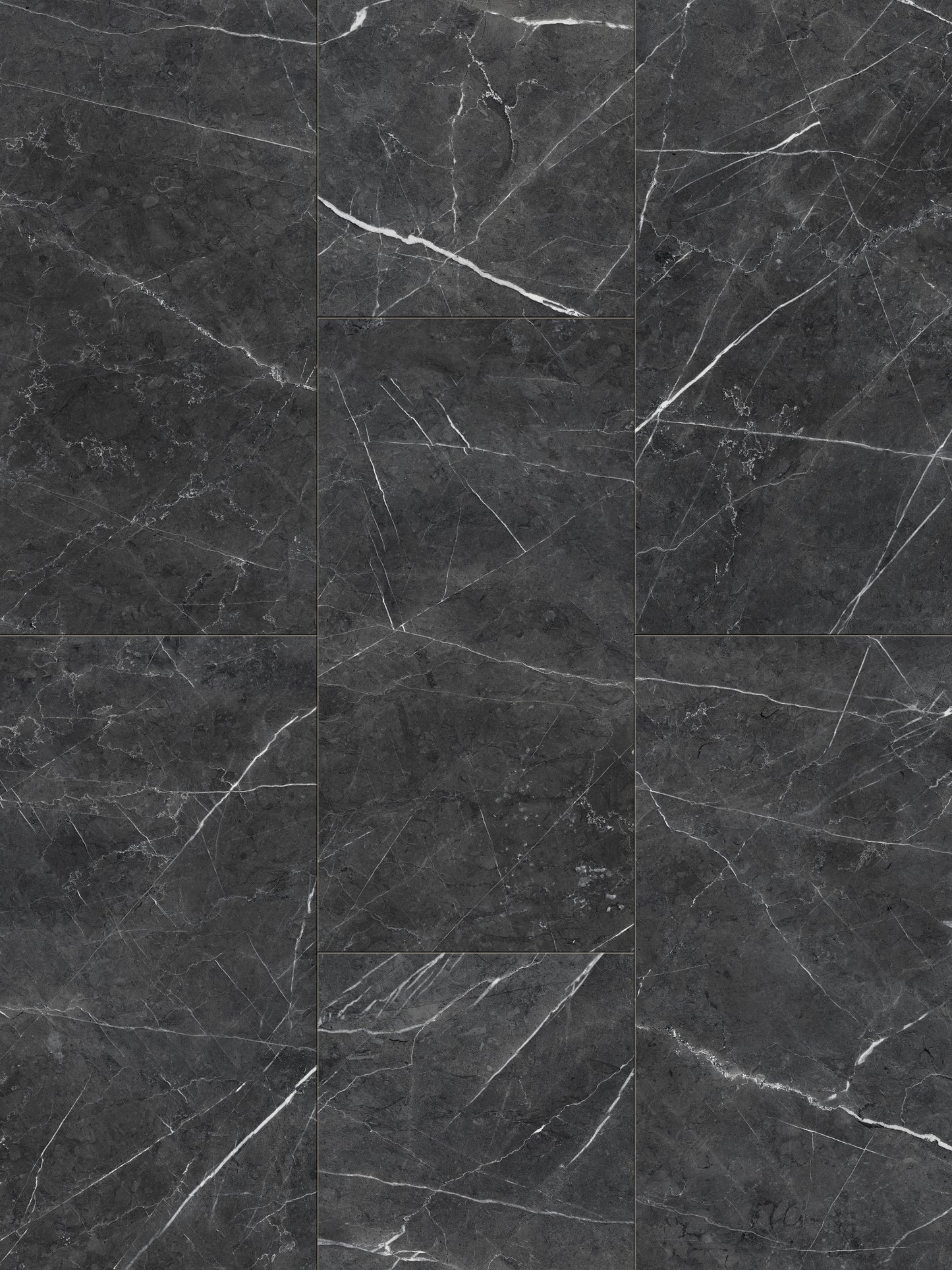 Hydrostone Marble Black Tile SPC