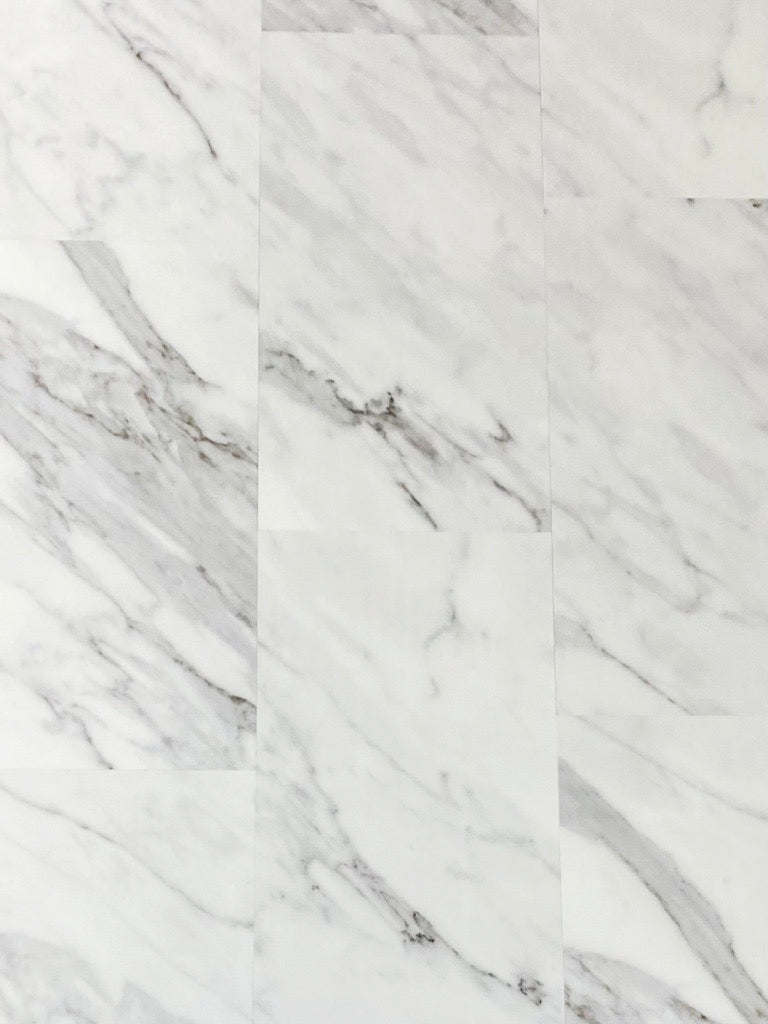 Hydrostone Marble White Tile SPC