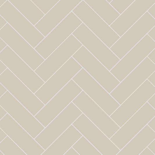 Taupe Grey - Herringbone Tile